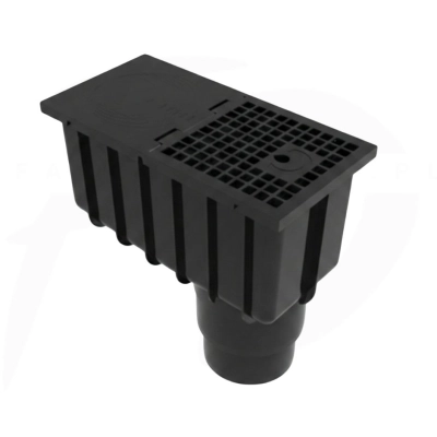 Osadnik/but Premium PVC firmy KROP kolor czarny